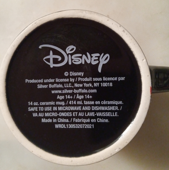 Disney Minnie Mouse Mug EUC Ages 14+ 3.5 inches diameter VTG Silver Buffalo - Picture 4 of 4